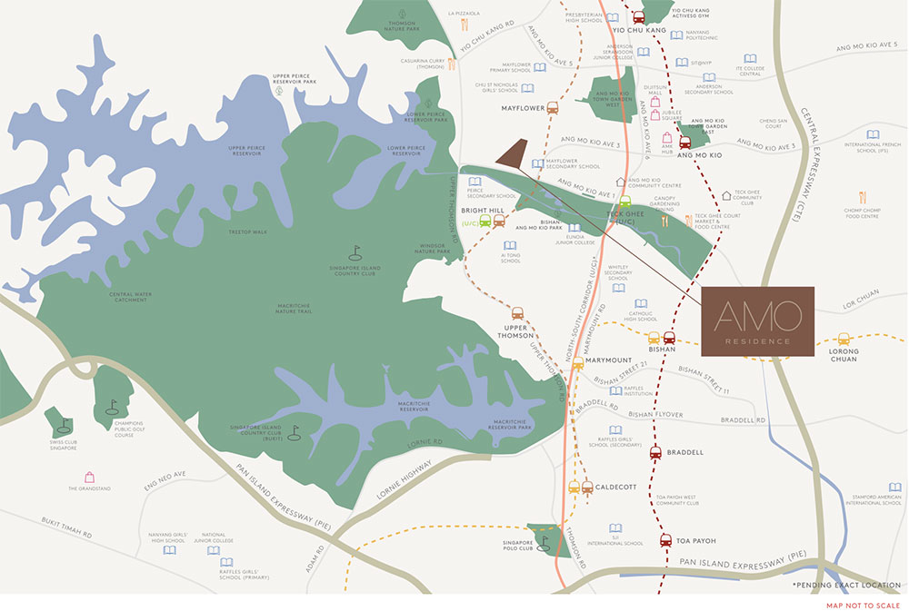 Amo Residences Location Map