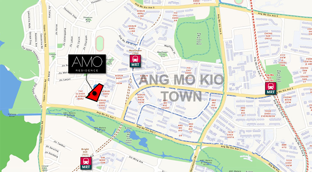 Amo Residences Site Location